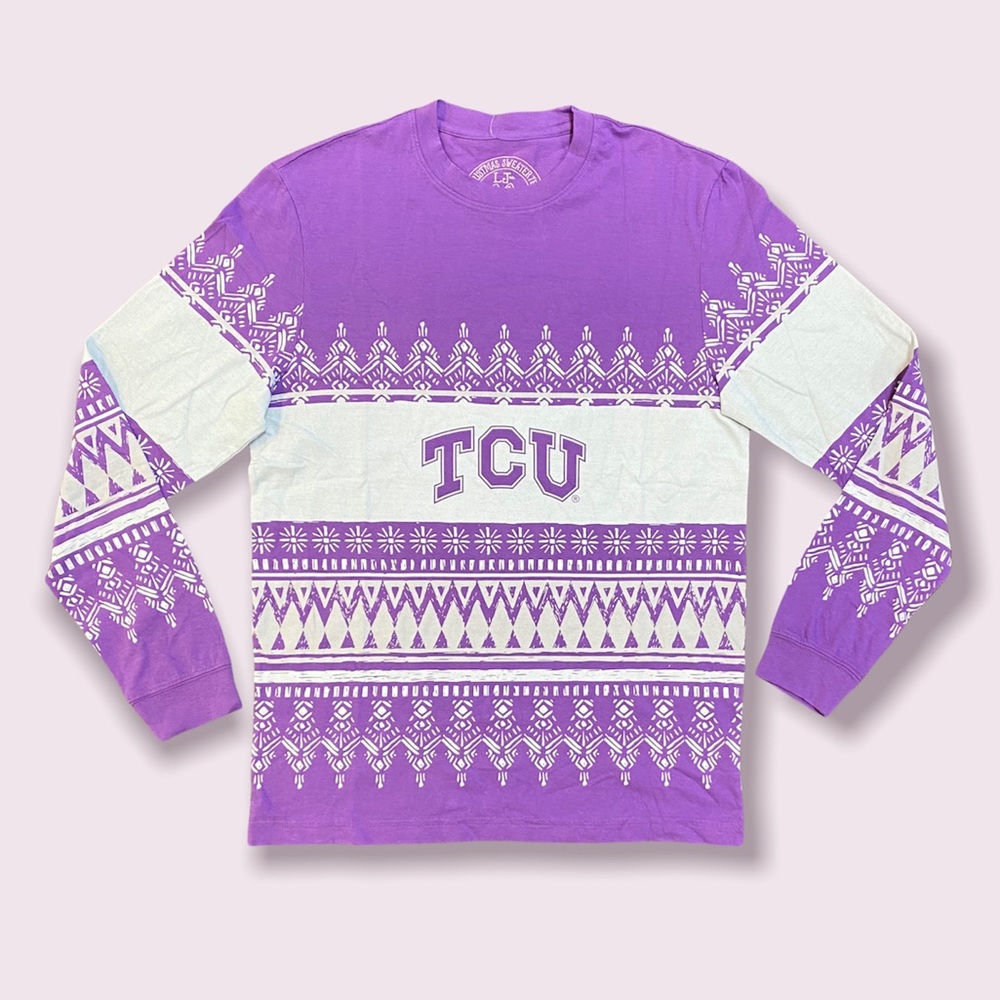 Lauren James TCU Christmas Sweater